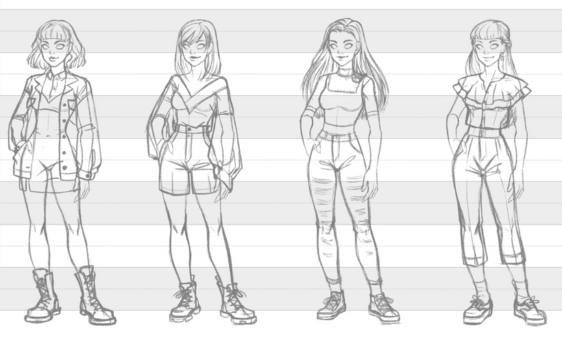 Early protagonist artwork for Idlewild